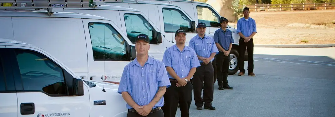 KIC Refrigeration crew ready for Mini Split Repair jobs across La Homa
